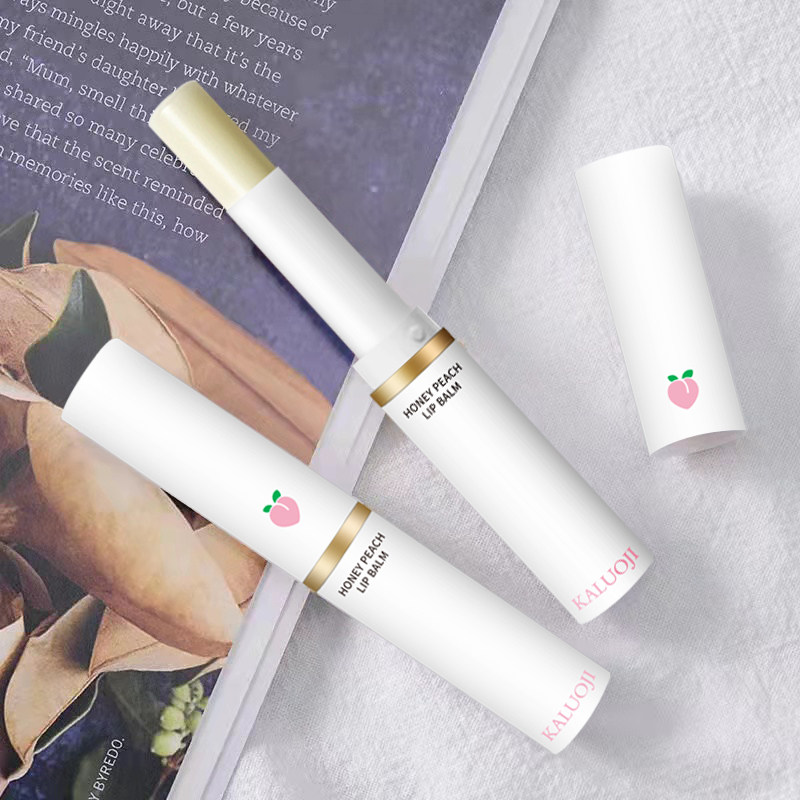 Water honey peach moisturizing lip balm moisturizing and moisturizing persistent lip film anti-dry crack not falling out of color lipstick students' money
