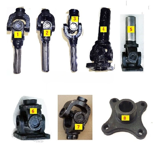 Приводной вал трехколесного мотоцикла, крестовина универсального шарнира в сборе, соединительный фланец задней передачи, мягкое соединение, сварная головка вала