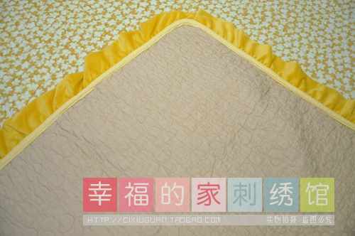 Hàn Quốc ngắn sang trọng quilted Philippines trải giường ngủ mat mùa thu và mùa đông nhung ấm chăn không thể tĩnh bên nhung trở lại bông drap trải giường