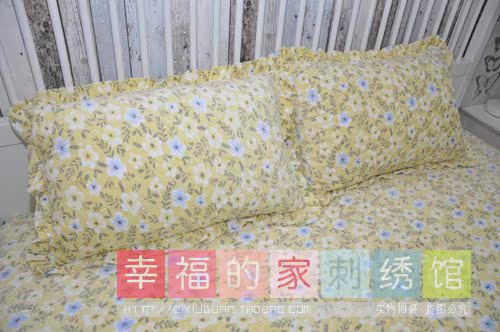 Hàn Quốc ngắn sang trọng quilted flash ba mảnh nhung trải giường ga giường cotton