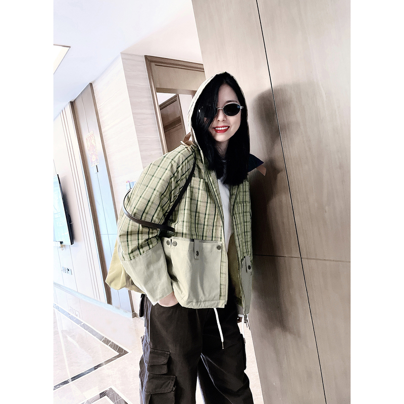 Buyer's Home Sheep Tokyo Branch! Madras Checkered Hunting Jacket/Hunting Coat