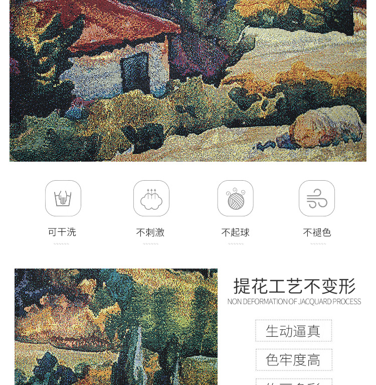Bỉ thảm trường mới của phong cách châu Âu tranh vườn tấm thảm phong cách Tuscan giao dịch dinh thự Pháp - Tapestry thảm thêu trang trí