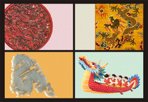 2024 Year of the Dragon Year of the Dragon Macau Zodiac Dragon Postcard B Extreme Films Can Be Made