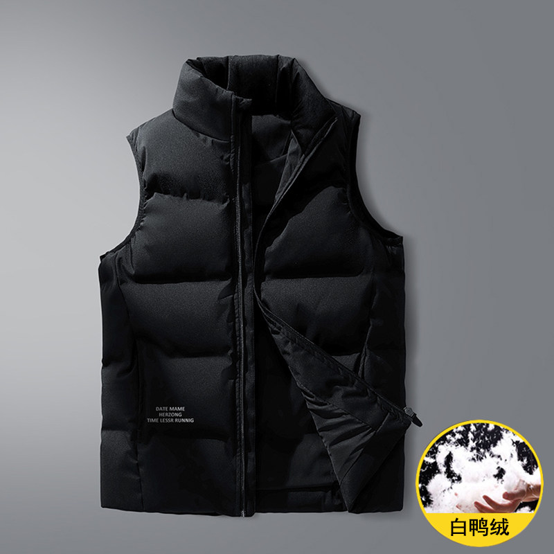 2022 New Feather Marina Men Wear Vest Female Casual Cover Couple Couple Customized Print Logo