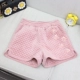 Thời trang châu Âu 2018 thu đông thời trang sequin nhung ngắn quần short nữ buông tha một từ quần ống rộng ống rộng mặc thủy triều