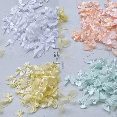 DIY handmade mini accessories corset waist ribbon bow DIY clothing headwear material doll decoration accessories