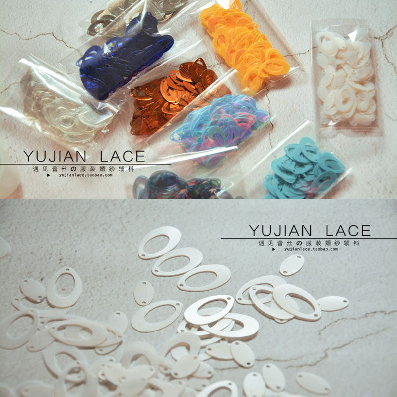 diy hand sewn doll clothes accessories bulk sheet Wedding Dress Dresses Dress Bead multicolored Oval Sequel Accessories