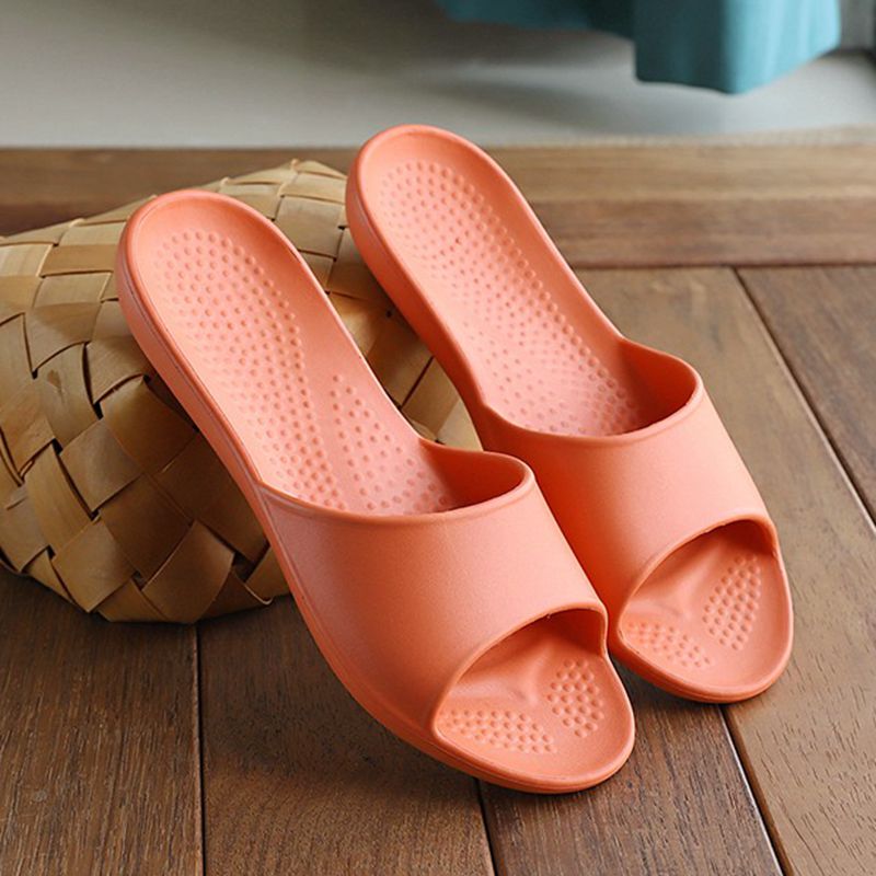 Marble Tile Wood Floor Non-Slip Slippers for Women, Summer Indoor New Style, Simple, Deodorant, All-Season Home Use, Arch Massage