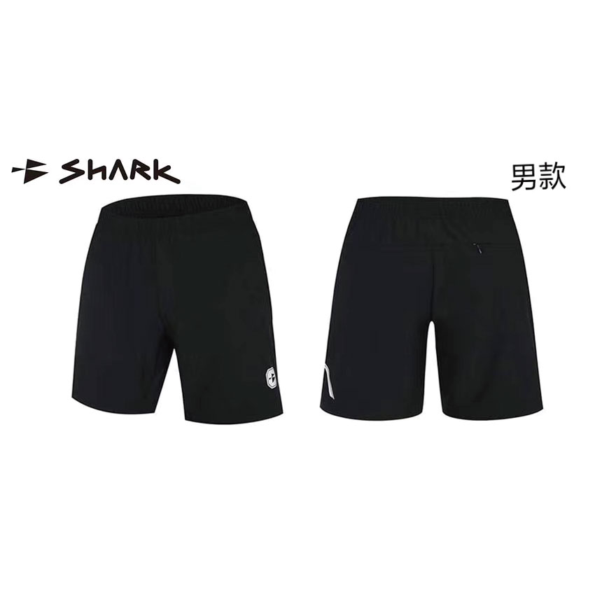 Shark shark series running quick-drying outdoor hiking men's and women's training leisure sports shorts summer
