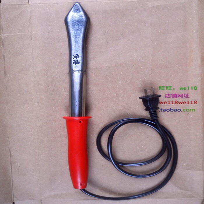 Ghost worry red glue handle electric iron burning pig's head burning pig's hair pig's foot fast branding welding plastic repair iron