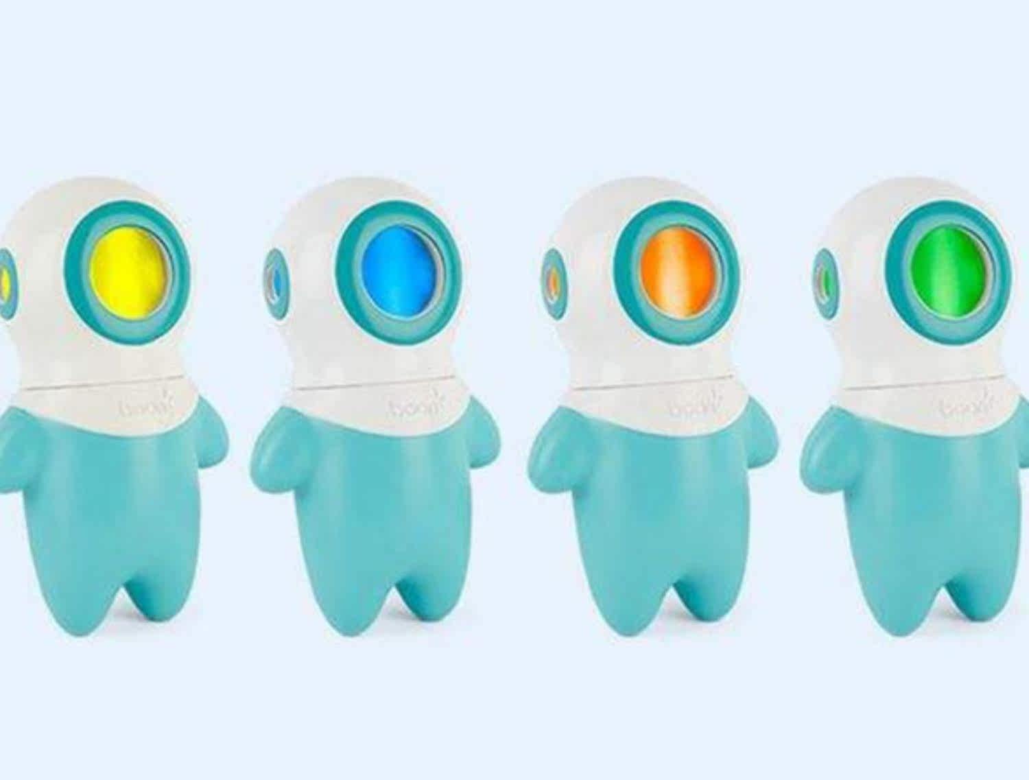 Игрушки для детского бассейна 美国boon啵儿marco潜水员宝宝沐浴洗澡戏水发光变色小人认知玩具 30679647