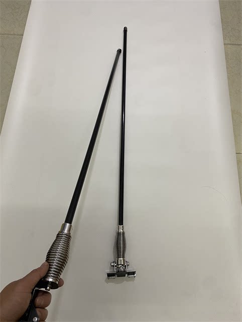 85-117cm long bold hard rod car decorative antenna SUV car clip modified flagpole
