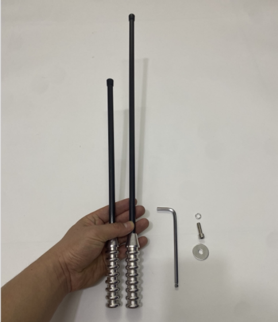 48-80cm bold stainless steel rod modified antenna without bracket car motorcycle decorative antenna flagpole