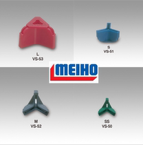 Fish hook sets Japanese original Ming-state MEIHO 2#至10#路亚饵三本钩套渔具保护套