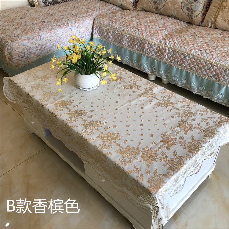 Bàn cà phê châu Âu khăn trải bàn tây bàn vải không thấm nước và không dầu dùng một lần Bắc Âu hộ gia đình PVC hình chữ nhật bàn cà phê vải bàn - Khăn trải bàn khăn trải bàn vuông đẹp