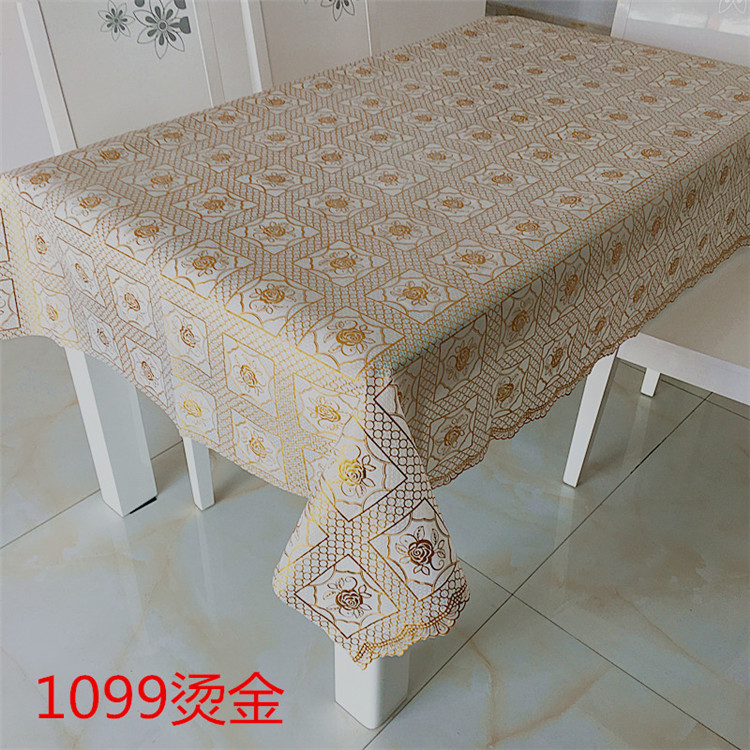 Soft PVC chống thấm nước dùng một lần chiếu bảng khăn trải bàn nhựa cà phê Tây tủ TV giường tủ bìa khăn trải bàn vải có thể được tùy chỉnh - Khăn trải bàn mẫu khăn trải bàn đám cưới đẹp