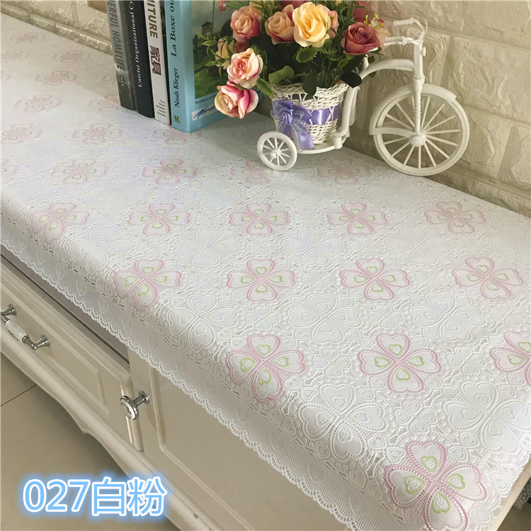 Kích thước tùy chỉnh đầu giường bọc vải PVC mat TV tủ khăn trải bàn giày mat máy giặt bàn vải cà phê bàn ​​mat - TV tivi lg 43