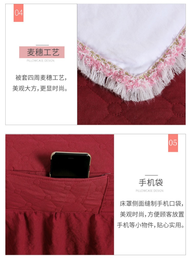 ins Beauty khăn trải giường denim bông rửa nhỏ gọn thẩm mỹ viện đầu giường trị liệu massage dầu gội bìa tùy chỉnh hình thang - Trang bị tấm mẫu ga trải giường spa