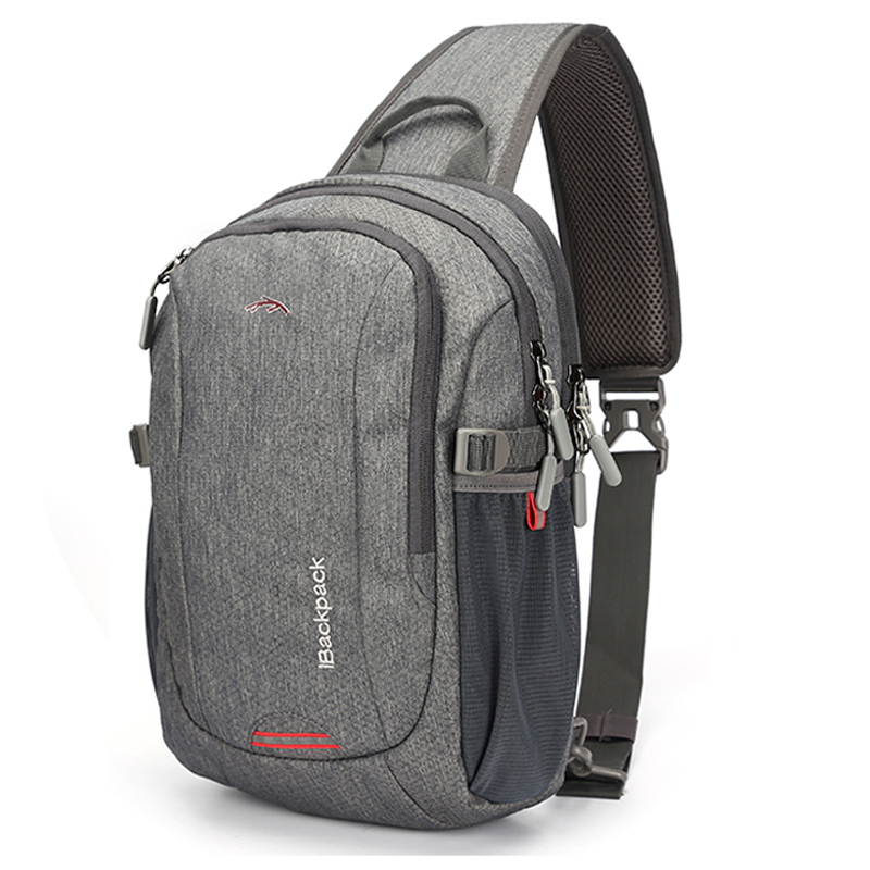 Chest Bag Men's New Han Version Tide Large Capacity BAG BUSINESS CASUAL MULTIFUNCTION BUSINESS TRAVEL SINGLE SHOULDER SLOPED SATCHEL BAG