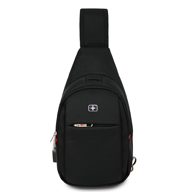 Swiss Army Knife Casual Chest Bag Men's Sports Crossbody Bag Men's