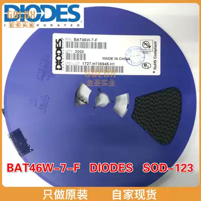 (New original spot) BAT46W-7-F Schottky diode and rectifier 200MW 100V