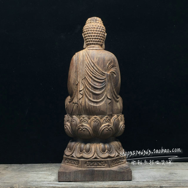 沈香木製老人像 彫刻 約20cm 沈香木製老人像 彫刻 約20cm