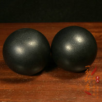 Tibetan Tibetan buffalo horn handball solid handlebar piece Ball pair of fitness ball wrist massage Old horn Wenplay