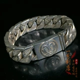 Ретро модный серебряный браслет, ювелирное украшение, подарок на день рождения