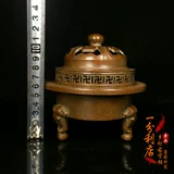 Антиквариат коллекция старая медная искусство постоянное медное благоволо