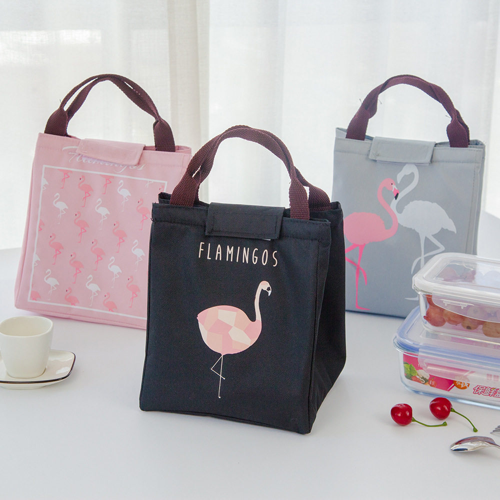 Lunch Box Handbag Waterproof Bento Bag Bento Belt Bento Box with Lunch Bag Canvas Insulation Bag