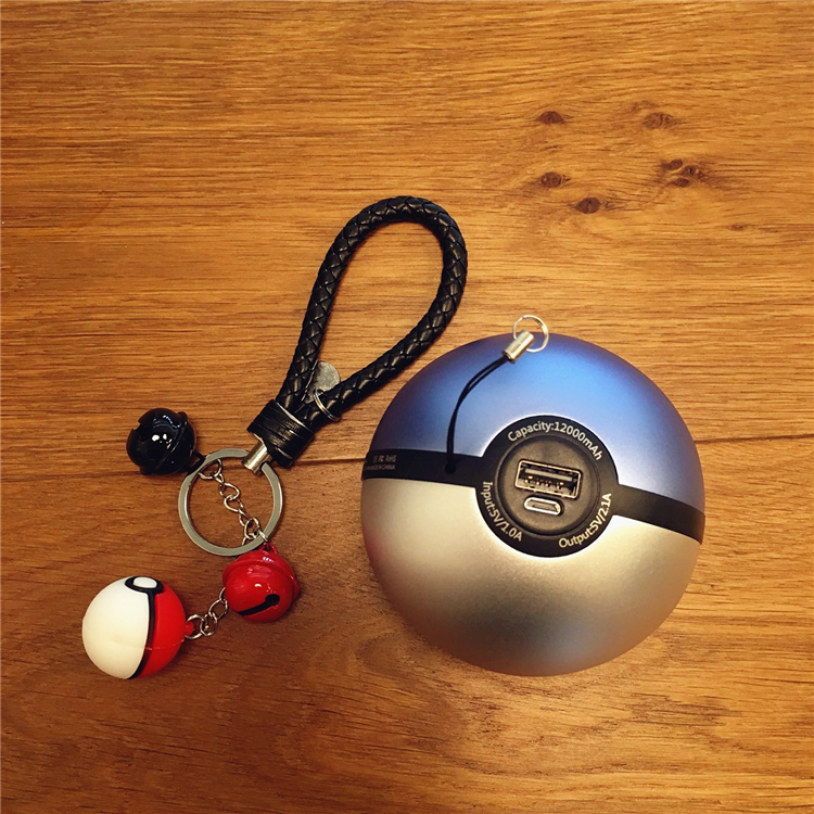 phim hoạt hình Genuine tinh ma thuật bóng sạc kho báu dễ thương bé Pikachu nhỏ cá tính sáng tạo điện thoại di động Meng - Ngân hàng điện thoại di động sạc dự phòng romoss
