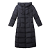 Anti-mùa dày xuống bông áo khoác nữ mùa đông trung bình chiều dài cắt quần áo bông lớn mã trên đầu gối bông lông áo khoác mùa đông 