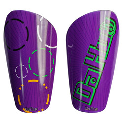 Da Huo Purple Professional Competition Training Shin Guards Pair High-Strength Pp Children and Adults