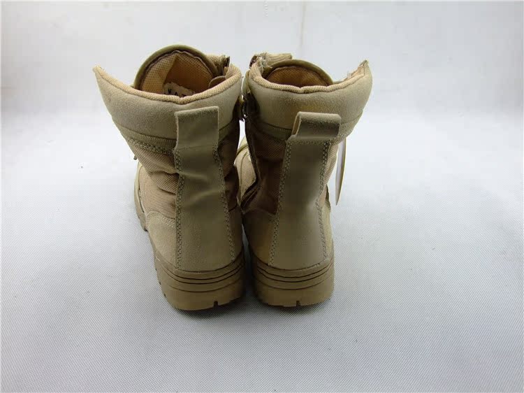 Bottes militaires pour Lovers en cuir de vache fendu - dérapage - Ref 1396799 Image 19