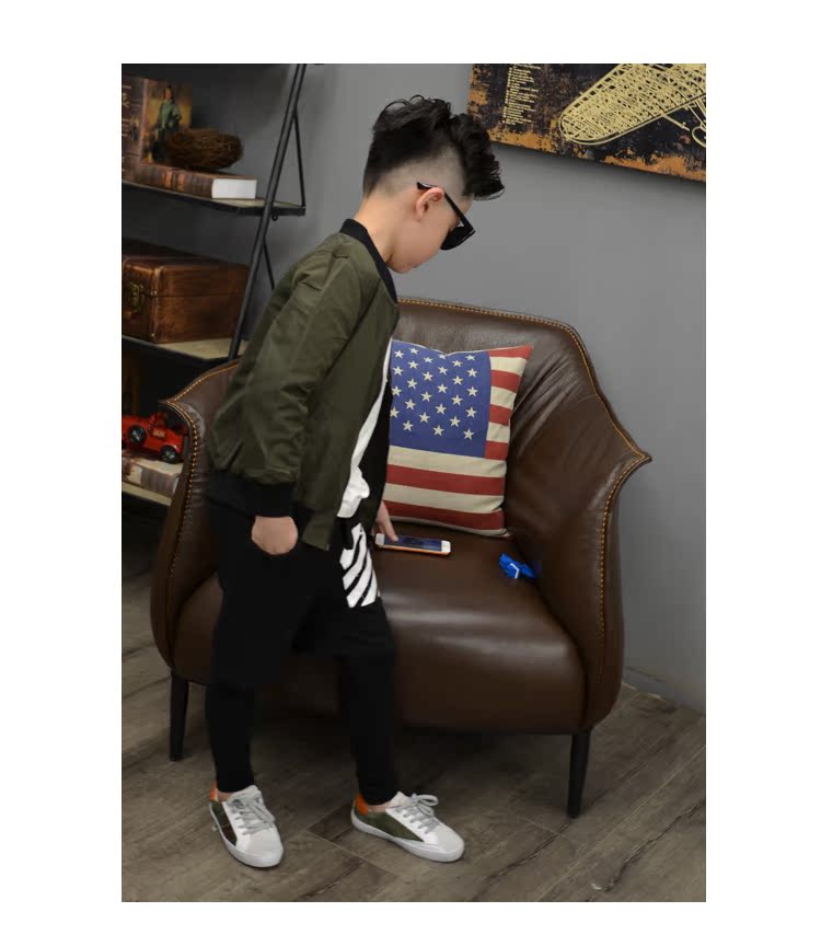 Veste pour garcon en mélange - Ref 2159040 Image 8