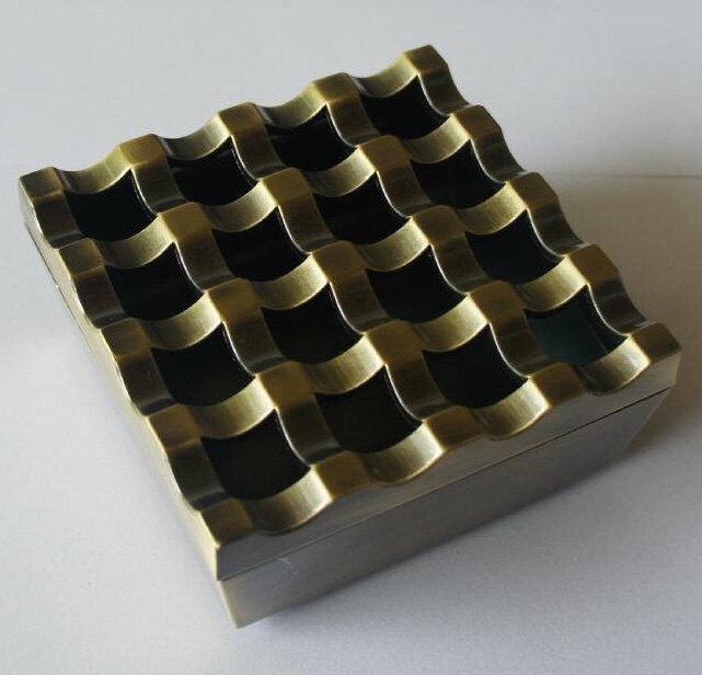 The new bronze - zhong KINGLTD 9 - hole grid with cover shape shape fashion zinc alloy customized