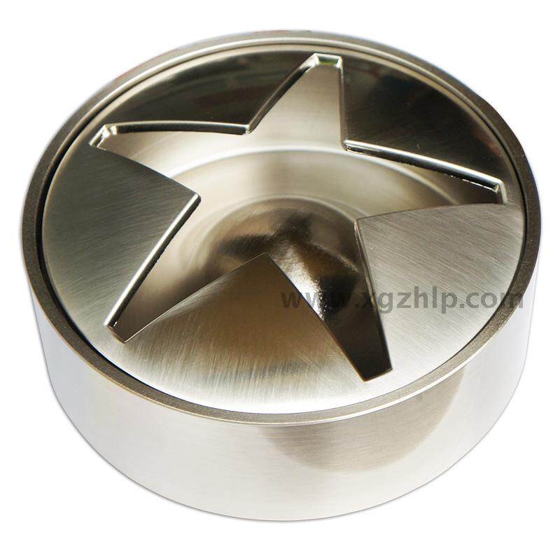 Ashtray spot new alloy simple metal Marlboro round boutique ashtray creative home men's gifts