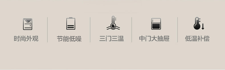 节能静音,分区不串味:213L 美的 节能三门冰箱 BCD-213TM(E) 1238元包邮 值值值-买手聚集的地方