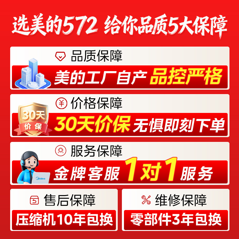 美的BCD-572WKPM(Q)冰箱图片