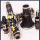 Japanese Suzuki Suzuki B-Flat Clarinet, Clarinet Made of Bakelite and Ebony, Beginner's Entry-Level, Exam Performance, Adult