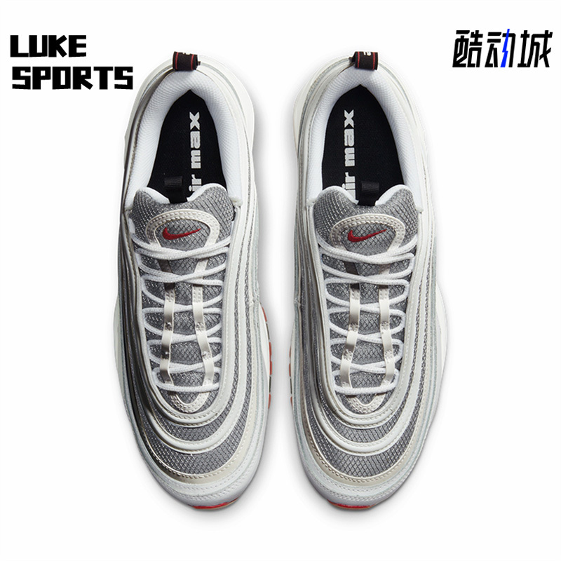 Nike Authentic Air Max 97 Men's Bullet Head Sports Cushioning Running Shoes Dm0027-100