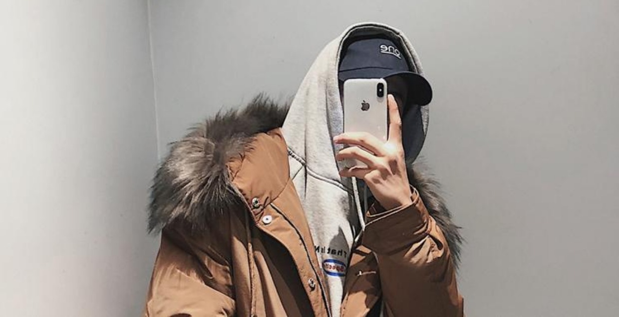 Áo khoác lông mùa đông 2018 phiên bản Hàn Quốc của ulzzang áo trùm đầu rộng rãi Hồng Kông gió đôi vợ chồng mẫu quần áo cotton hoang dã giản dị áo khoác da nam