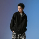 Осенняя толстовка, металлическая куртка, кардиган с молнией