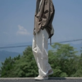 Штаны, весенняя летняя белая японская хлопковая униформа медсестры, свободный прямой крой