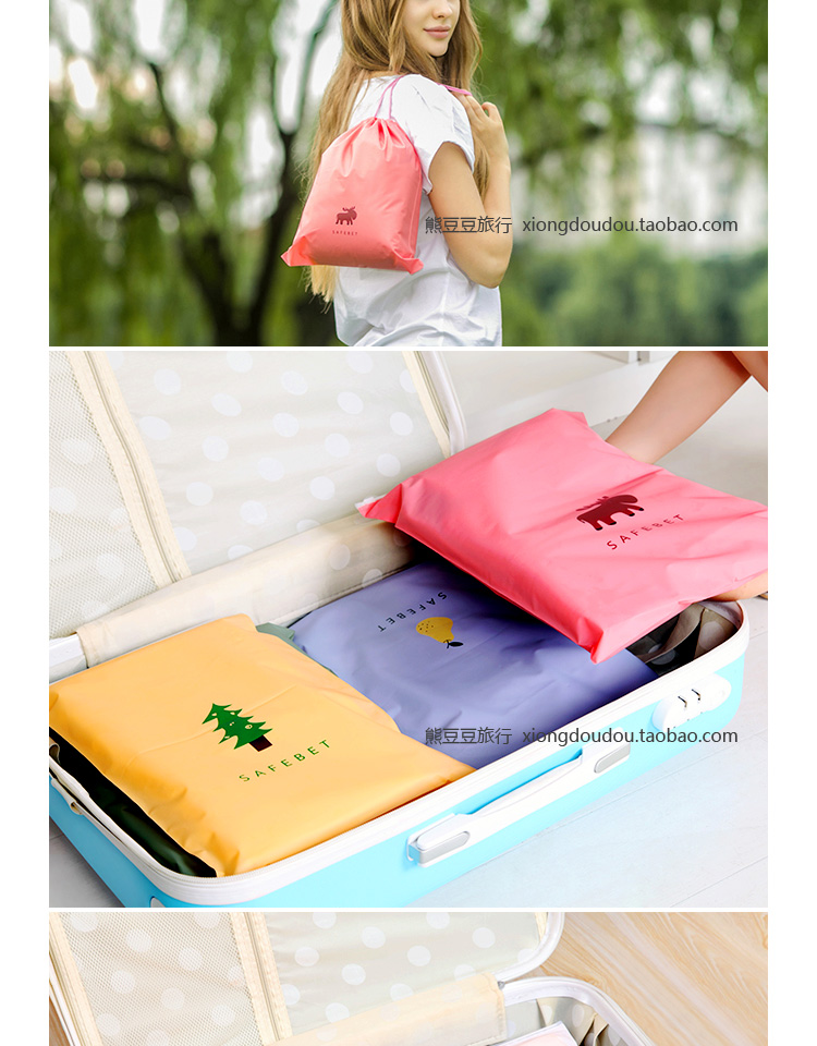Phim hoạt hình ngoài trời sản phẩm lưu trữ túi đặt túi rửa túi mỹ phẩm nam nam du lịch cung cấp túi rửa - Rửa sạch / Chăm sóc vật tư tui dung my pham trang diem