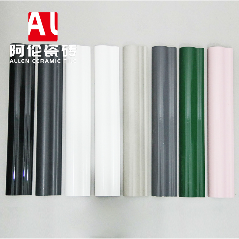 Ohm Wire Waist Line Small White Brick Assorted strip closing strip wrapping strip wrapping line skirting skirting corner tiles