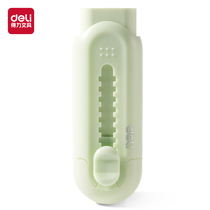 Deli VP400 online new style push push eraser (green) (block)