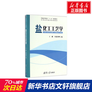 盐化工工艺学 王刚,李建国 主编 正版书籍 新华书店旗舰店文轩官网 清华大学出版社