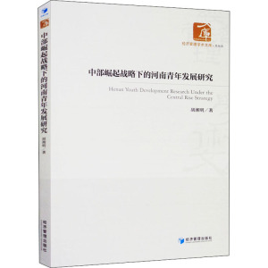 中部崛起战略下的河南青年发展研究 胡湘明 经济管理出版社 正版书籍 新华书店旗舰店文轩官网