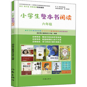 小学生整本书阅读 6年级 胡红梅儿童阅读工作室著 一二三四五六年级同步训练 搭配测试卷全套数学思维看图写话阅读理解专项训练书